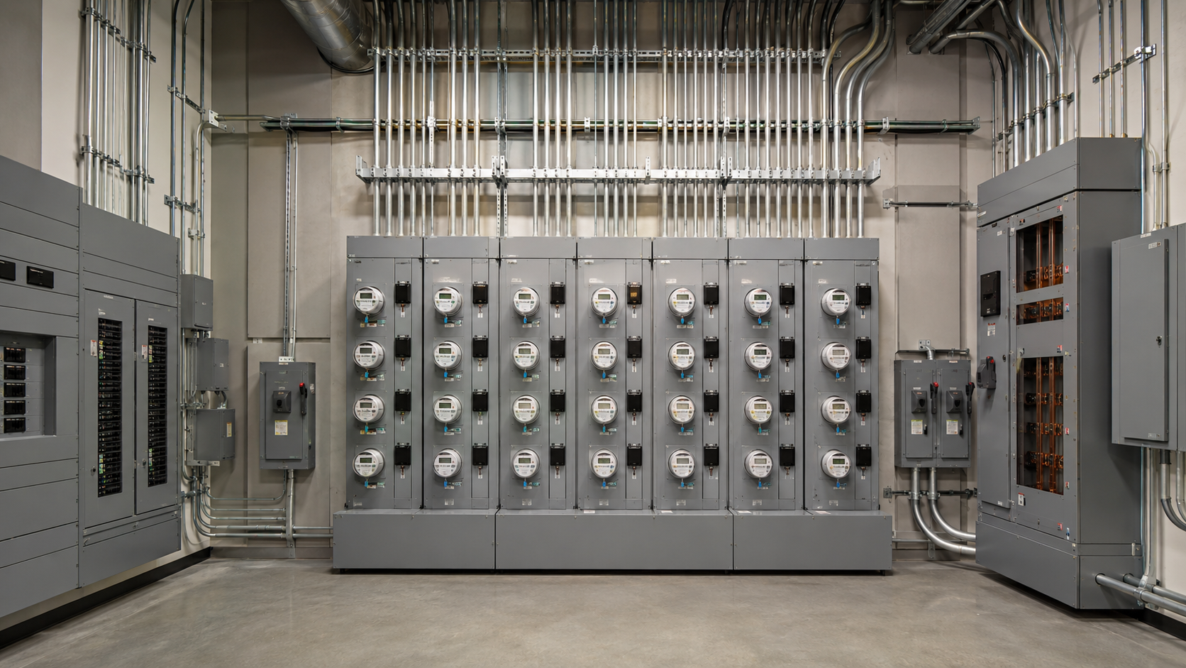 Commercial electrical construction project by Zest Electric